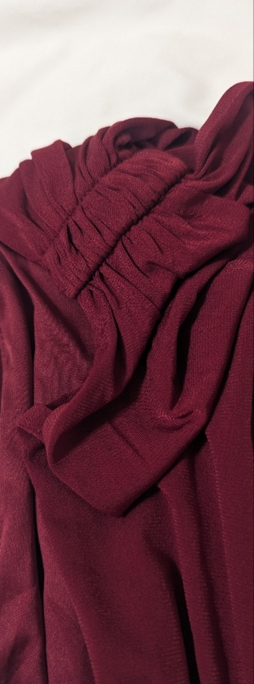 NWT Express Sleeveless Cutout Mini Dress, Color Wine Size S/P - Picture 9 of 15